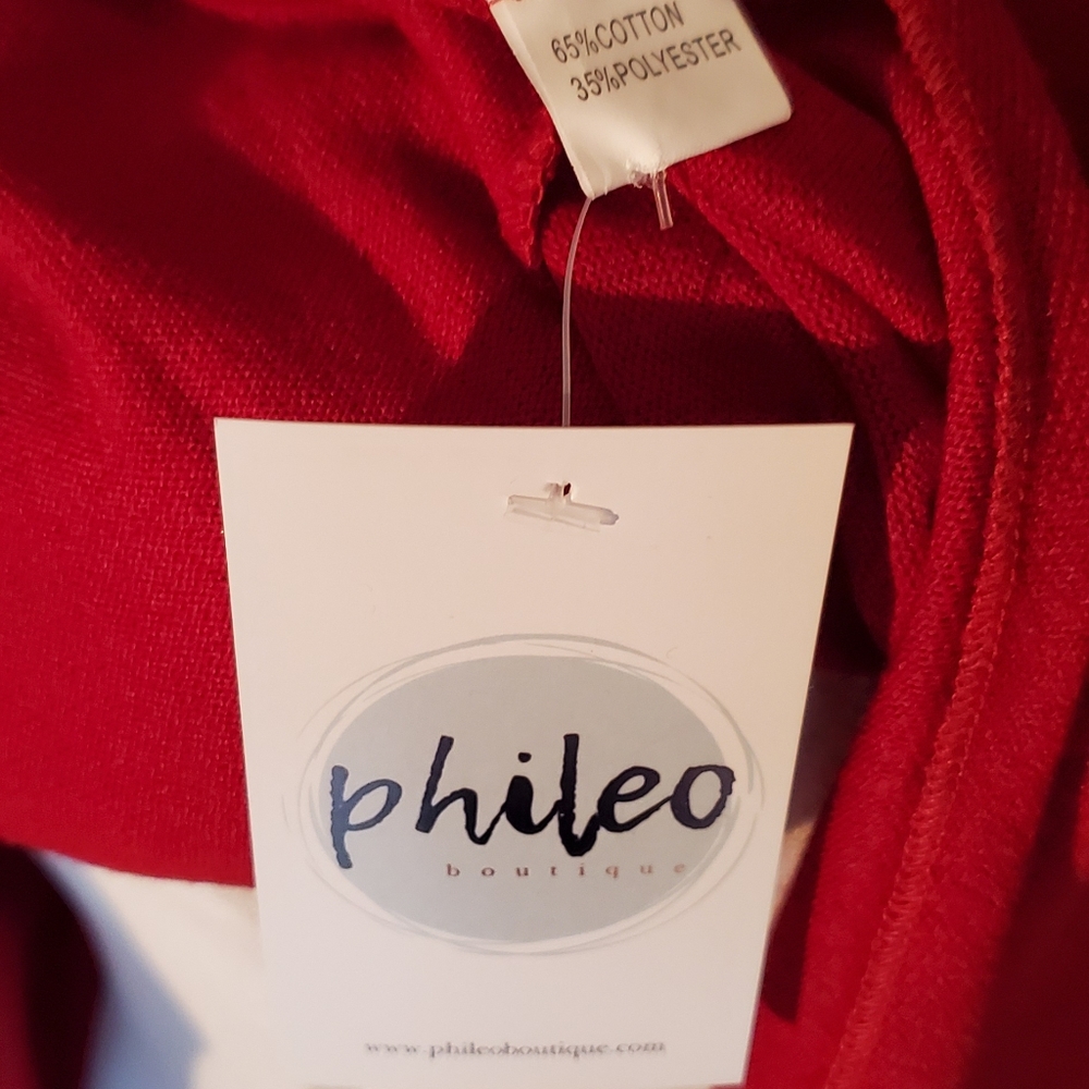 Beautiful burgandy poncho